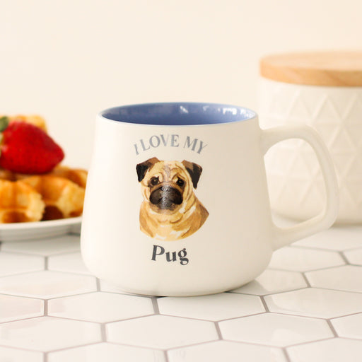 pug dog breed cup mug
