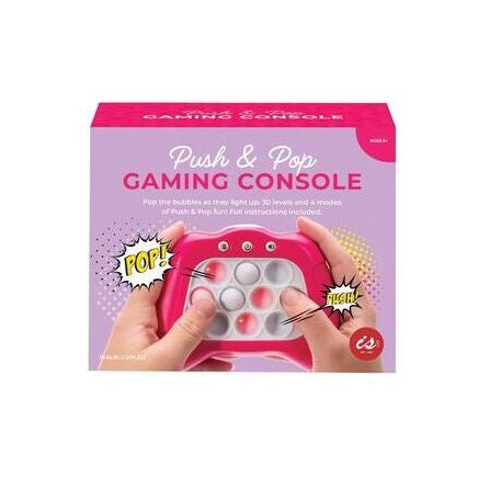 push and pop gaming console game