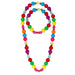 Colourful beaded necklace for kids