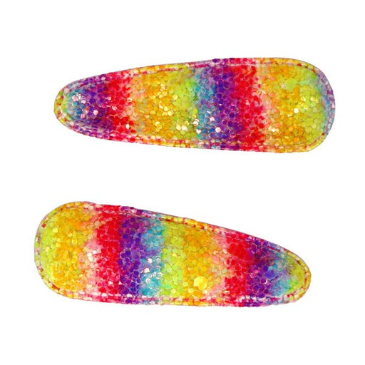 rainbow hair clips