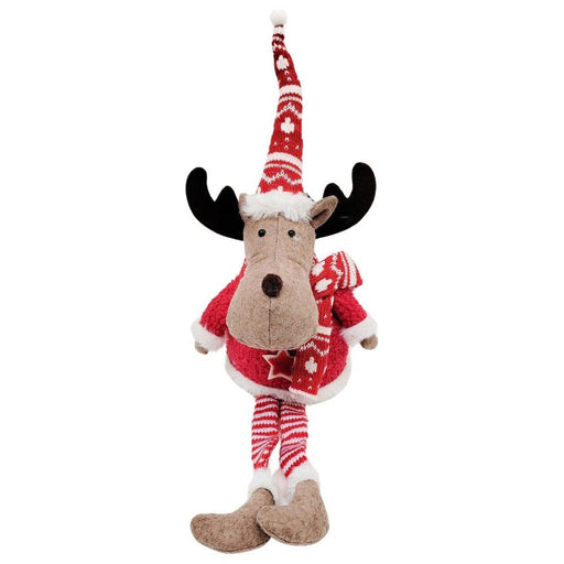 sitting reindeer christmas decoration