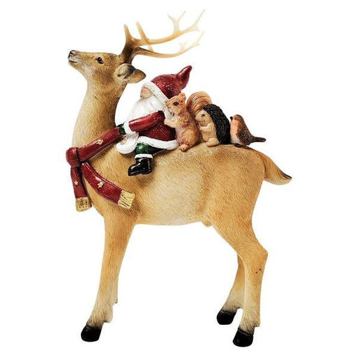 reindeer large christmas ornament