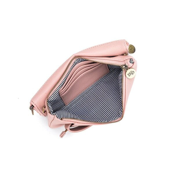 roxie pink multi compartment wallet