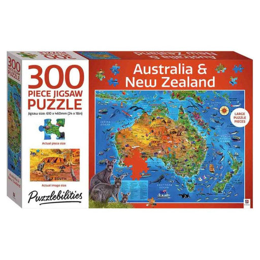 300 piece puzzle jigsaw australian and new zealand