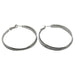 discounted silver hoop earrings