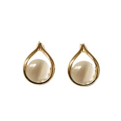 teardop earrings gold on sale