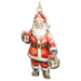 santa with presents christmas decoration