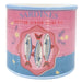 Decorative can with sardine design planter pot