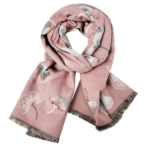ginkpo pink scarf for winter months