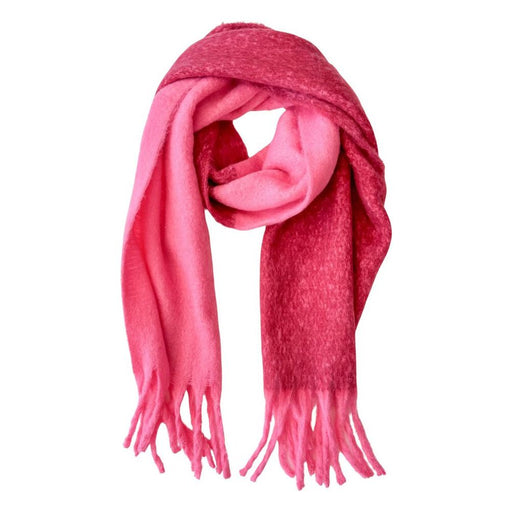 winton pink winter scarf to keep warm and cosy