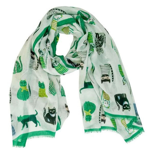 light cat scarf for cat lovers