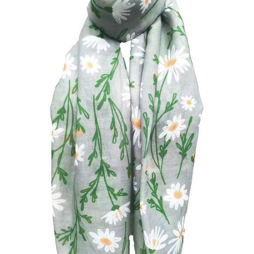 daisy floral print scarf for sping women