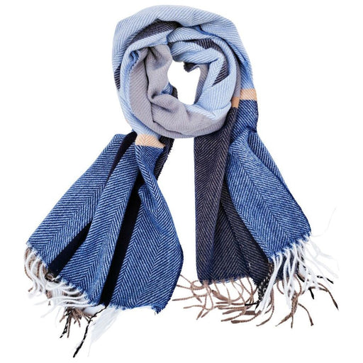 sibella blue winter scarf for ladies wear