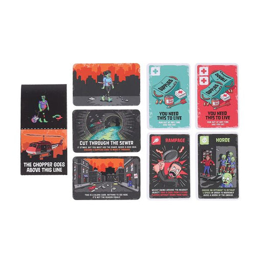 kids games and activities zombie card game