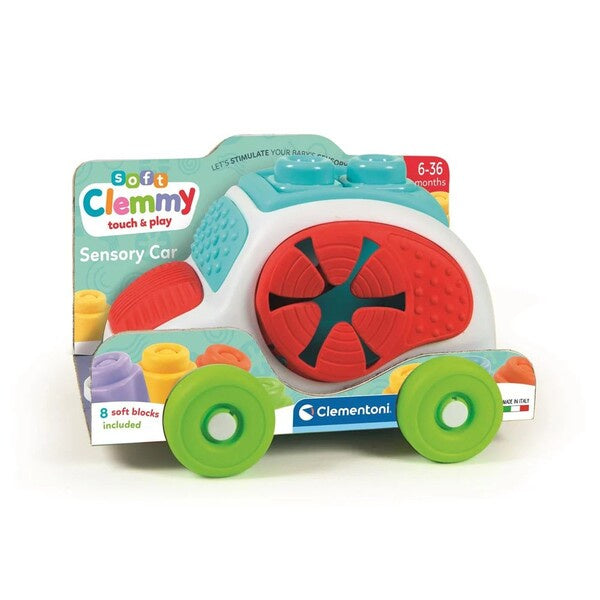 Clementoni Soft Clemmy sensory car baby toy