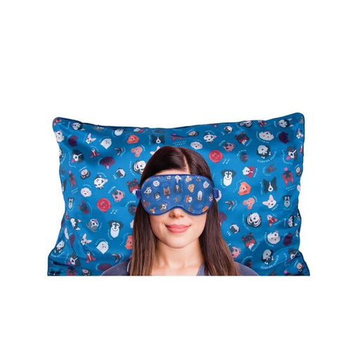 pillow case satin and eye mask