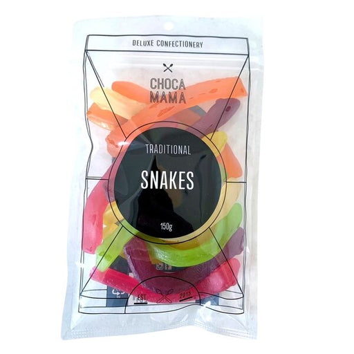 snake lollies from chocamama