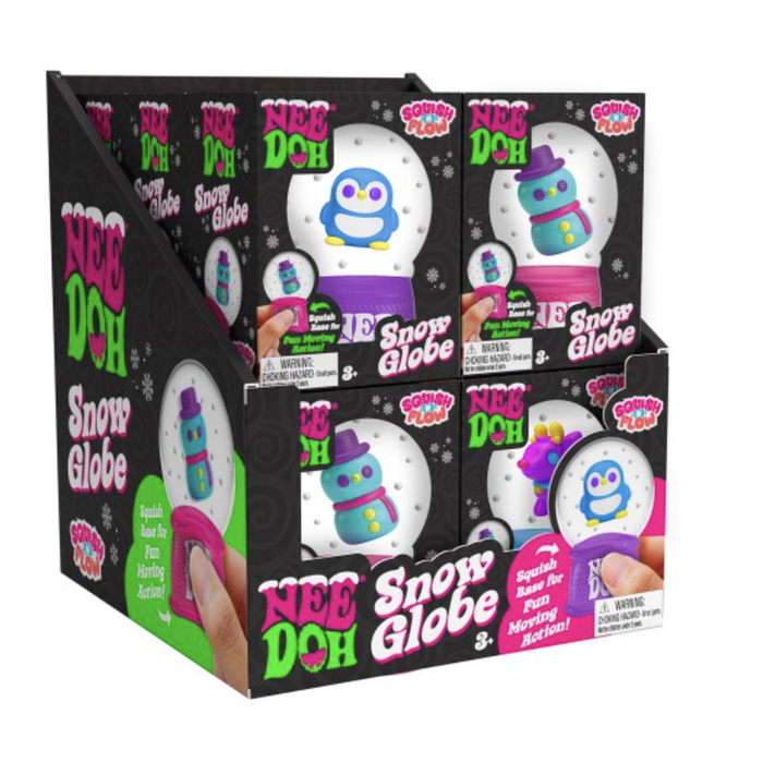 Squish n Flow Snow Globe Nee Doh