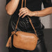 soho tan crossbody handbag for women