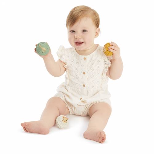 rubber interactive balls for baby play time