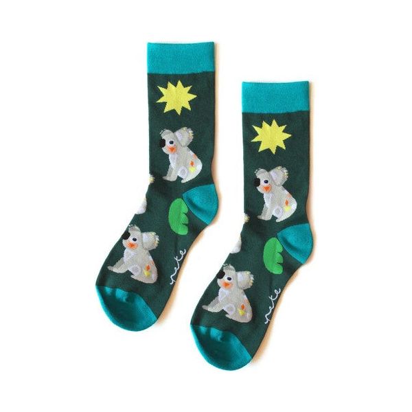 australian designed koala socks souvenir gift