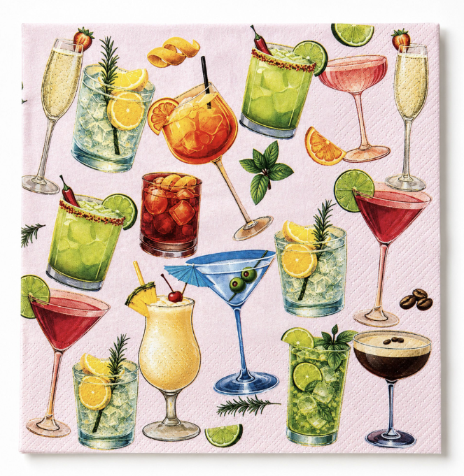cocktail serviette