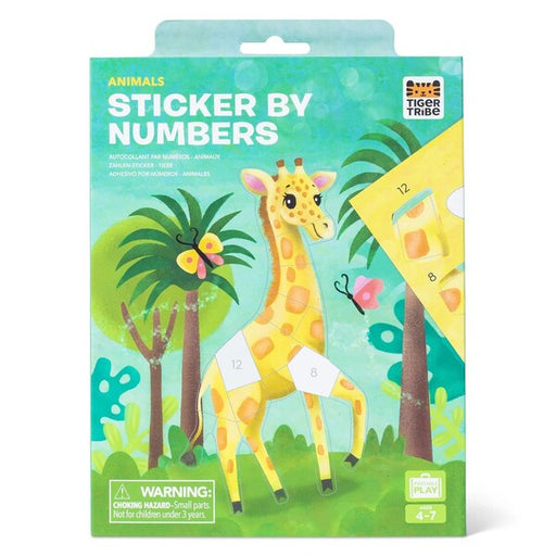 stickers by numbers kids activity