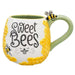 Mug with honeycomb design and bee decorations, featuring the text 'Sweet Bees'.