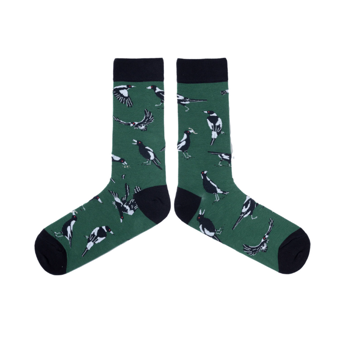 Swoop! There It Is Magpie Socks Mens