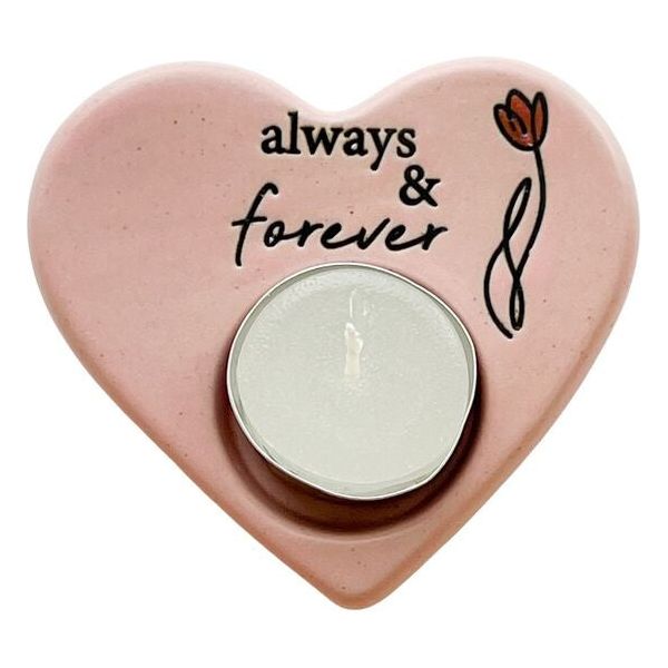 always and forever tealight candle gift