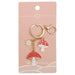 toadstool mushroom keyring