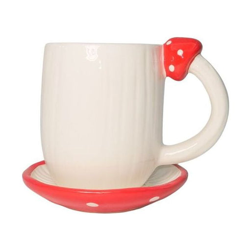 toadstool mug with matching saucer