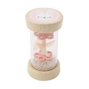 wooden rainmaker shaker toy bunny