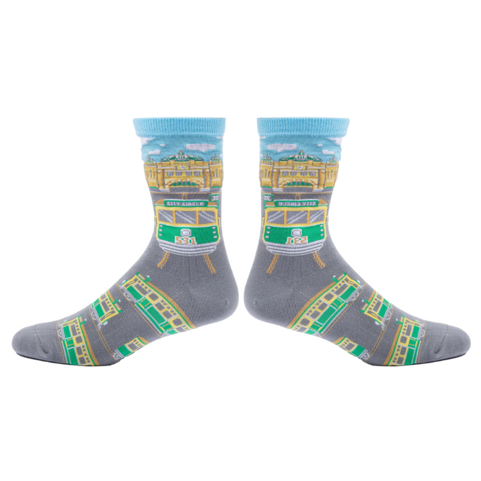 Melbourne Tram Socks Women