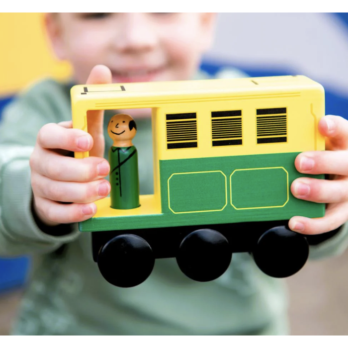 Iconic Wooden Melbourne Tram Toy