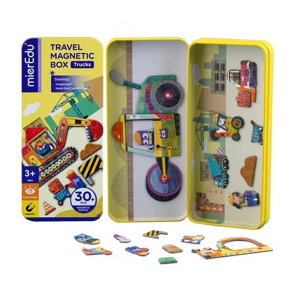 kids activity for travel trucks magnet kit