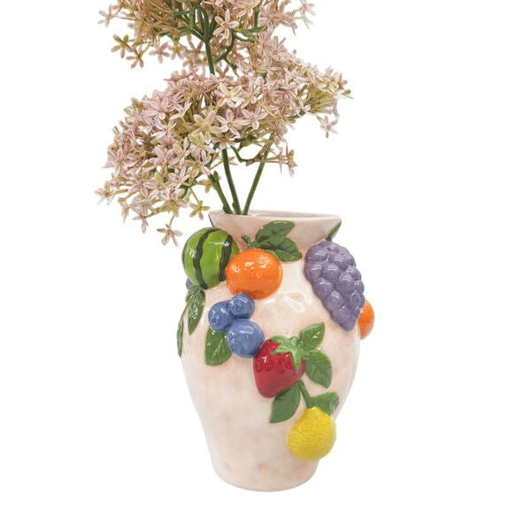tropical fruit vase
