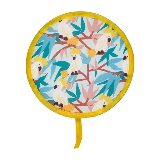 cockatoo hand fan