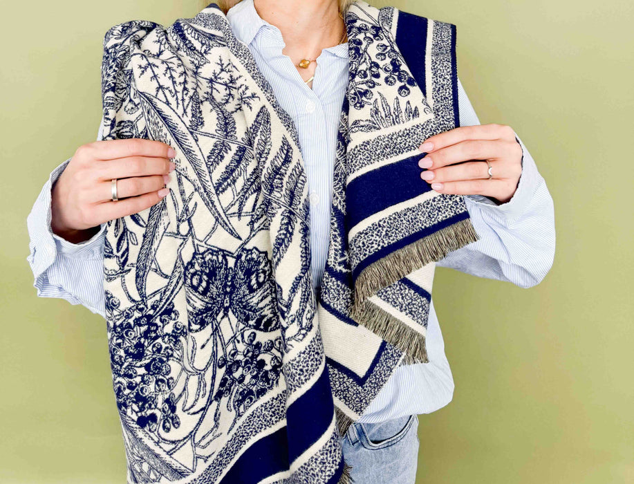 Otway Blue Scarf