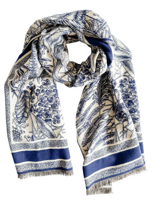 Otway Blue Scarf