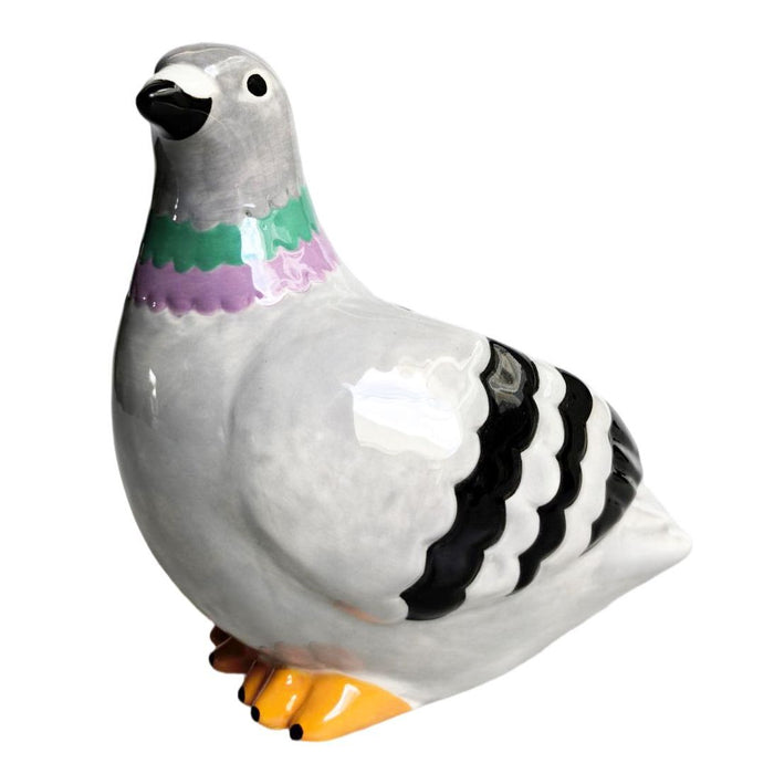 Pigeon Planter Grey 14cm