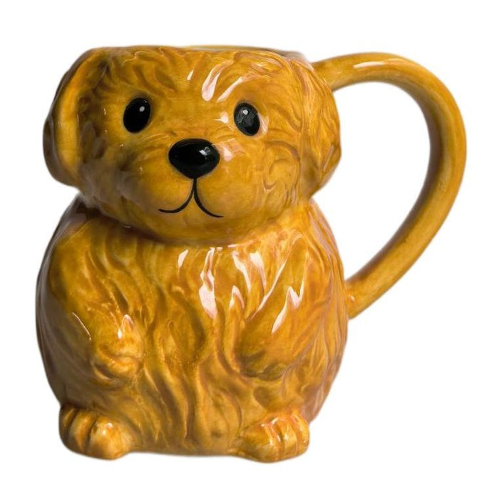 Dog Mug Brown 10cm