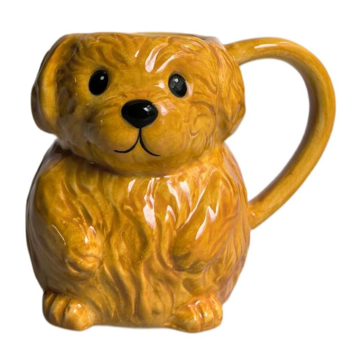 Dog Mug Brown 10cm