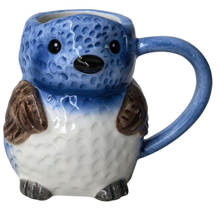 Blue Wren Mug Blue 10cm