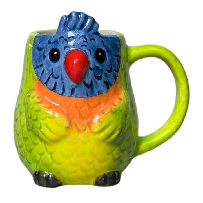Lorikeet Mug Blue 10cm