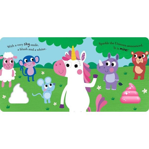 unicorn poo book with squishy kids book