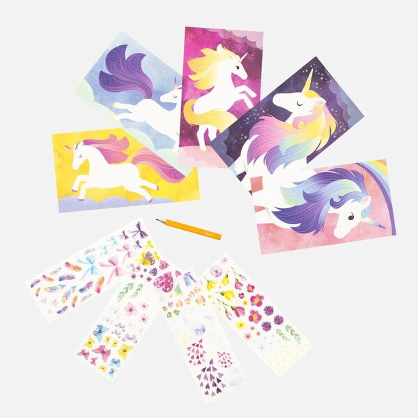 unicorn transfer magic kids aged over 3