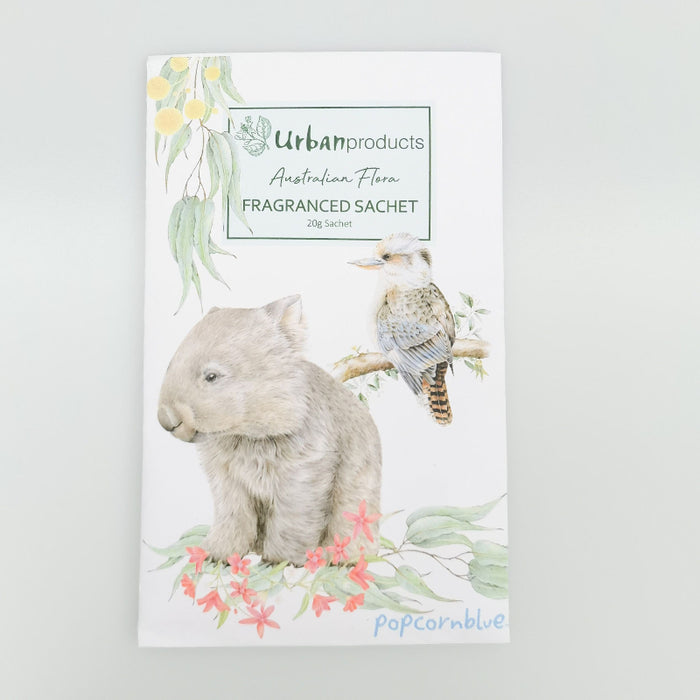 Popcorn Blue Australian Animals Scented Sachet 20g