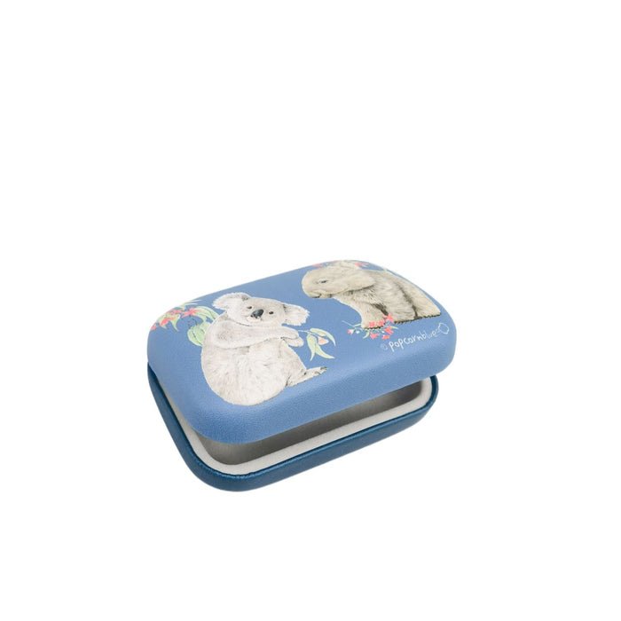 Popcorn Blue Australian Animals Mini Travel Case 9cm