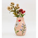 ella pink garen themed pretty indoor vase